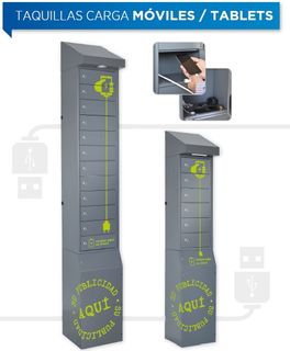 TAQUILLA CARGADOR TABLETS/MOVILES 12 PUERTAS