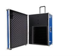 Maleta tipo flightcase hasta 14 Tabletas/Notebooks/Chromebooks MEDIDAS (mm) 330/760/480 - Maletin/Trolley *Transporte es a pie de calle (no incluído)