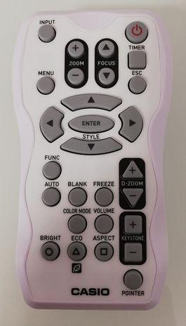 Mando a distancia para Vídeo Proyector Casio XJ-A141 , XJ-A251 , XJ-A246 , XJ-A256 , XJ-A241  ( YT-110)