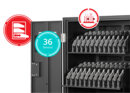 ARMARIO DE CARGA INTELIGENTE PARA 36 DISPOSITIVOS AVER C36i+ *Transporte es a pie de calle (no incluído)