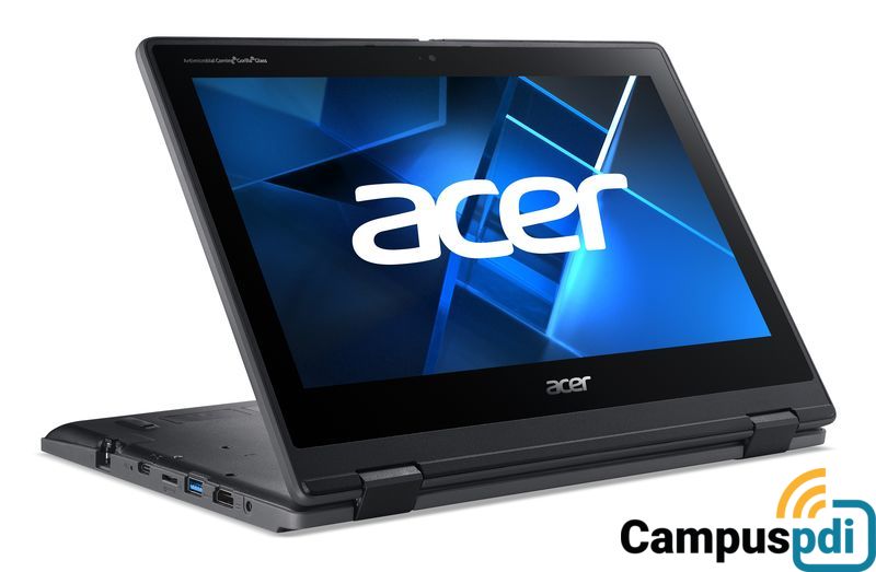 Portátil Acer TravelMate SPIN B3 TMB311RN-128 11.6" FHDIPS/Celeron QC N4120/1x4GBGB/128GBSSD/CR/INT9560NGWGNV AN w/BT/Active Stylus Pen/48Wh/W10PROEDU/Std. Warranty P/N NX.VN1EB.00D Campaña 2021-22w