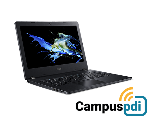 Acer TravelMate P2 TMP215-52-39G4 Core i3 10110U / 2.1 GHz Win 10 Pro 64 bits 8 GB RAM 256 GB SSD 15.6" 1920 x 1080 (Full HD) UHD Graphics Bluetooth, Wi-Fi 6 negro pizarra kbd: español NX.VLNEB.00C
