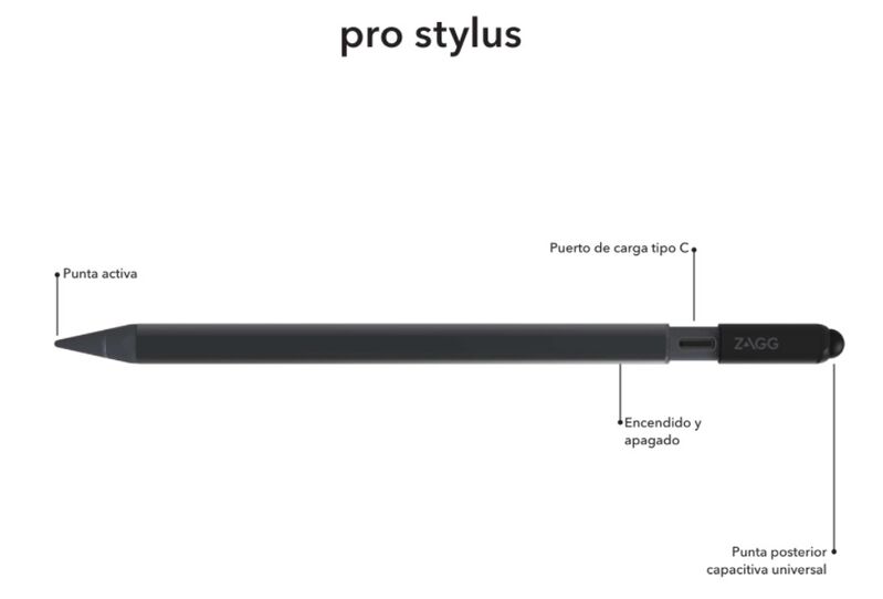 Pro stylus para Ipad - Lápiz óptico activo con punta posterior capacitiva  universal - CAMPUSPDI - Tecnologia e innovación para la formación