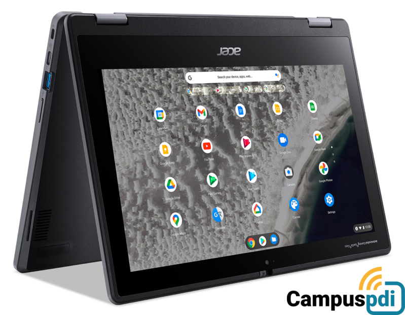 Acer Chromebook Spin R753TN 4Gb DDR4 32Gb eMMC Pantalla táctil 11,6”  Antimicrobial, 360º, Intel®