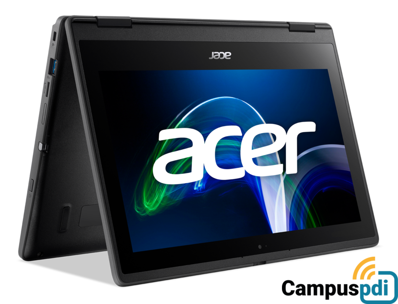 Ordenador Portátil Acer TravelMate Spin B3 11.6" 4GB 64GB Intel® Celeron QuadCore N5100 P/N NX.VN8EB.006