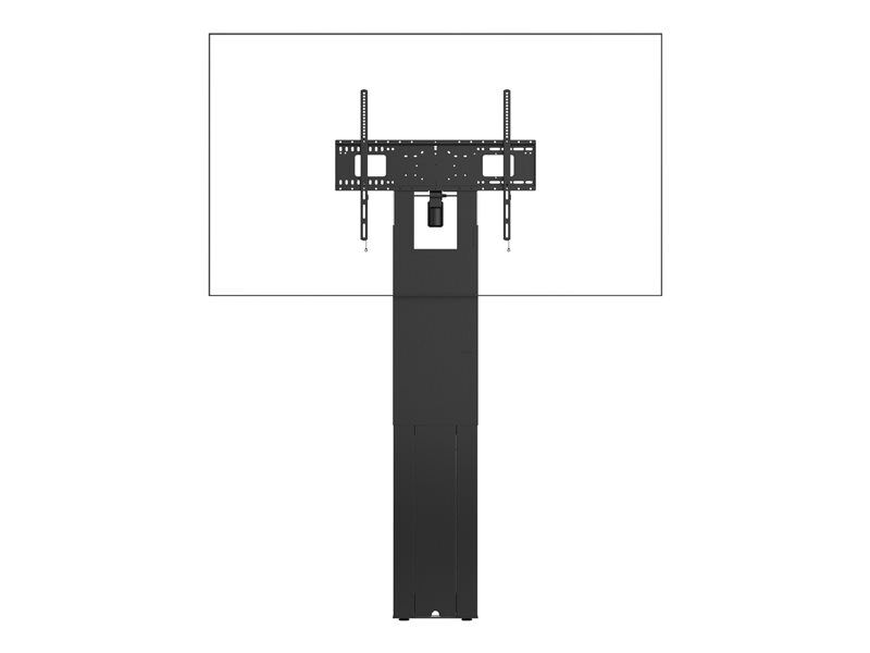 Soporte motorizado fijo suelo/pared SATANDAR-W . Panel y/o Display  interactivo. Con embellecedor Hasta 160kg - CAMPUSPDI - Tecnologia e  innovación para la formación