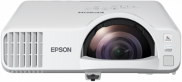 Vídeo Proyector  LÁSER Epson EB-L210SW Resolución WXGA 4000 Lumenes Vida útil 30.000 horas. Corta distancia.