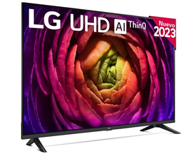 Televisión Display  55"  LG 55UR73006LA 55" Serie 73, Procesador Alta Potencia, HDR10 / Dolby Digital Plus, Smart TV webOS23 - Pecio válido al 20 noviembre 2023
